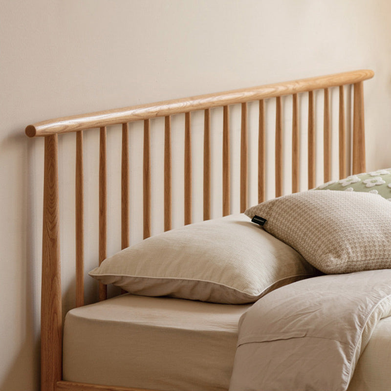 Primo Queen Timber Bed - Natural