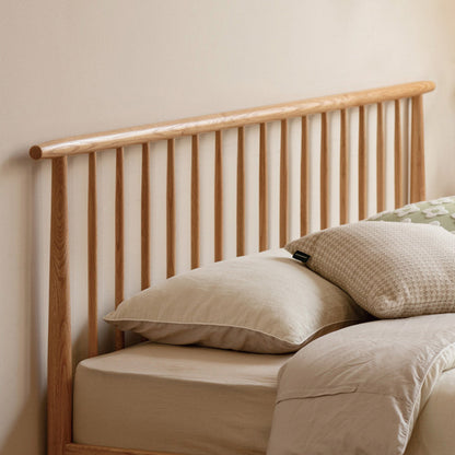 Primo Queen Timber Bed - Natural