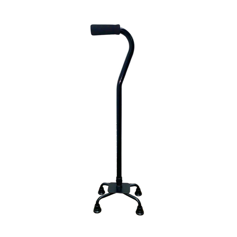 Zoom Mobility Adjustable Quad Cane - Black