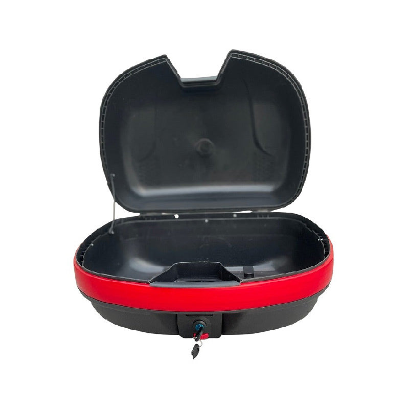 Top Gun Scooter Accessory Large Rear Lockable Box - Black