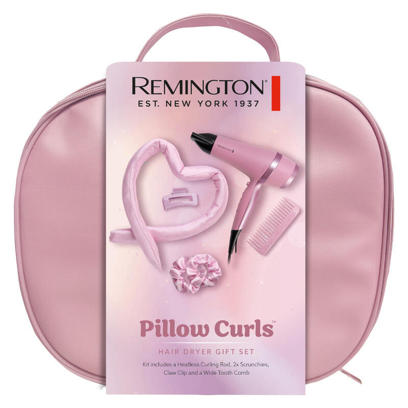 Remington Pillow Curls Hairdryer Gift Set