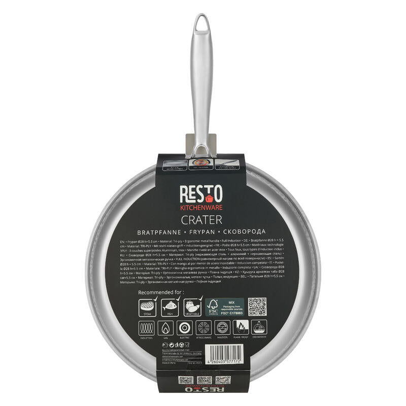 Resto D28 Crater Frypan