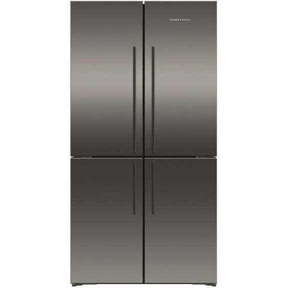 Fisher & Paykel 538L Quad Door Fridge Freezer - Black Stainless Steel (Series 7)