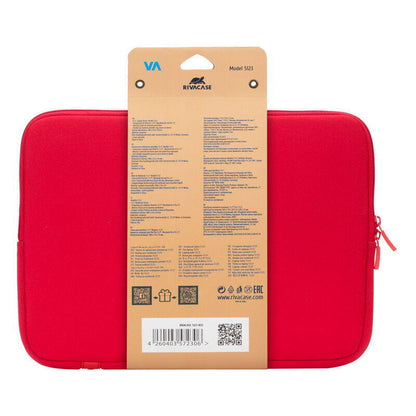 Rivacase 13.3" Anti-Shock Laptop Sleeve for Apple MacBook 13 - Red (5123)