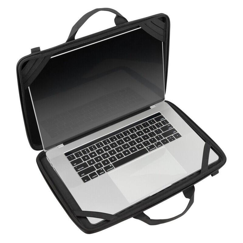 Rivacase 15.6" Anti-Shock Hard Shell Laptop Case with Shoulder Strap - Black (5131)