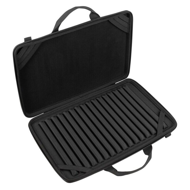 Rivacase 15.6" Anti-Shock Hard Shell Laptop Case with Shoulder Strap - Black (5131)