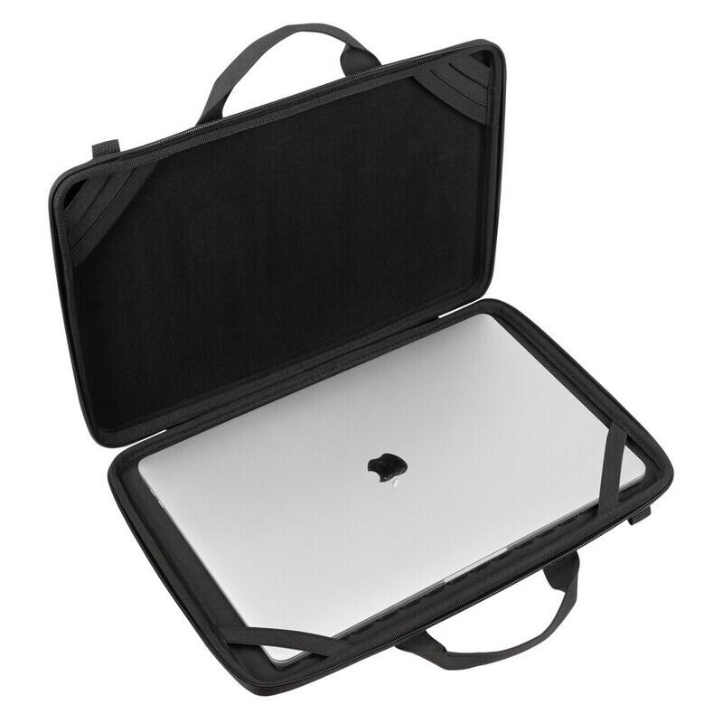 Rivacase 15.6" Anti-Shock Hard Shell Laptop Case with Shoulder Strap - Black (5131)