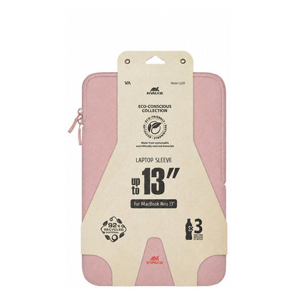 Rivacase 12" Anti-Shock Laptop Sleeve - Blush (5220)