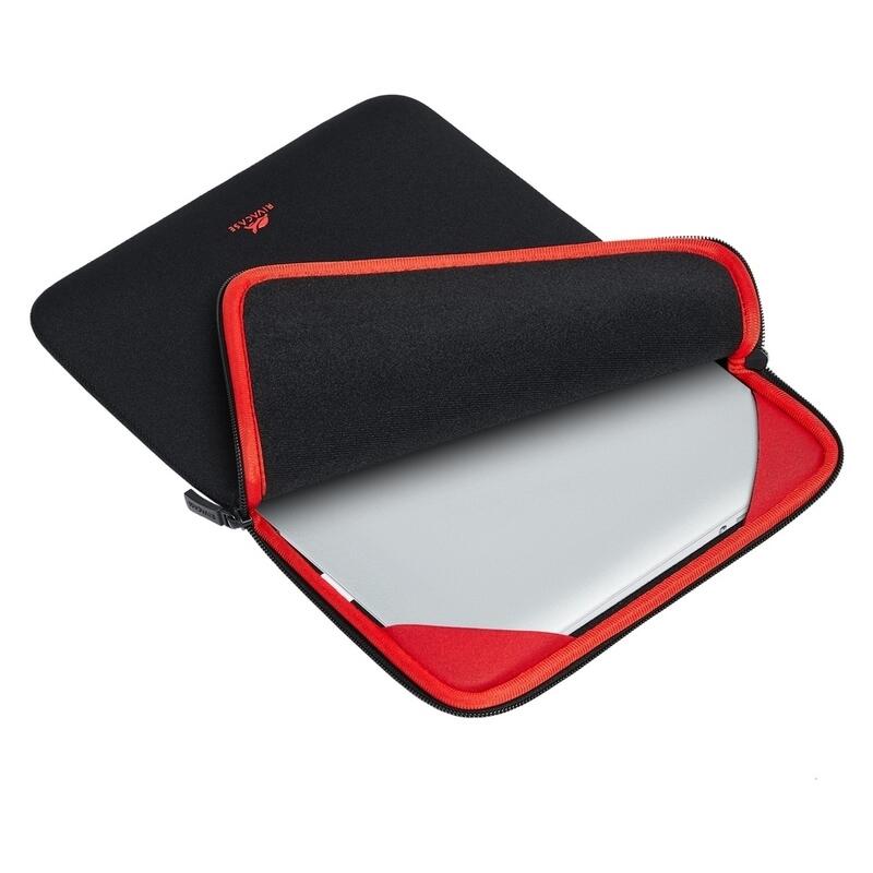 Rivacase 13.3" Laptop Sleeve for Apple Macbook - Black (5221)