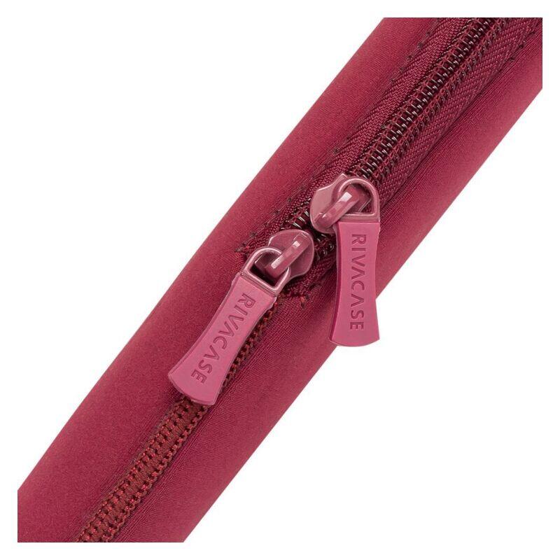 Rivacase 13.3" to 14" Anti-Shock Laptop Sleeve for Apple MacBook - Burgundy (5223)