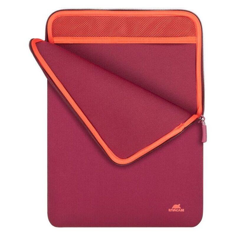 Rivacase 13.3" to 14" Anti-Shock Laptop Sleeve for Apple MacBook - Burgundy (5223)