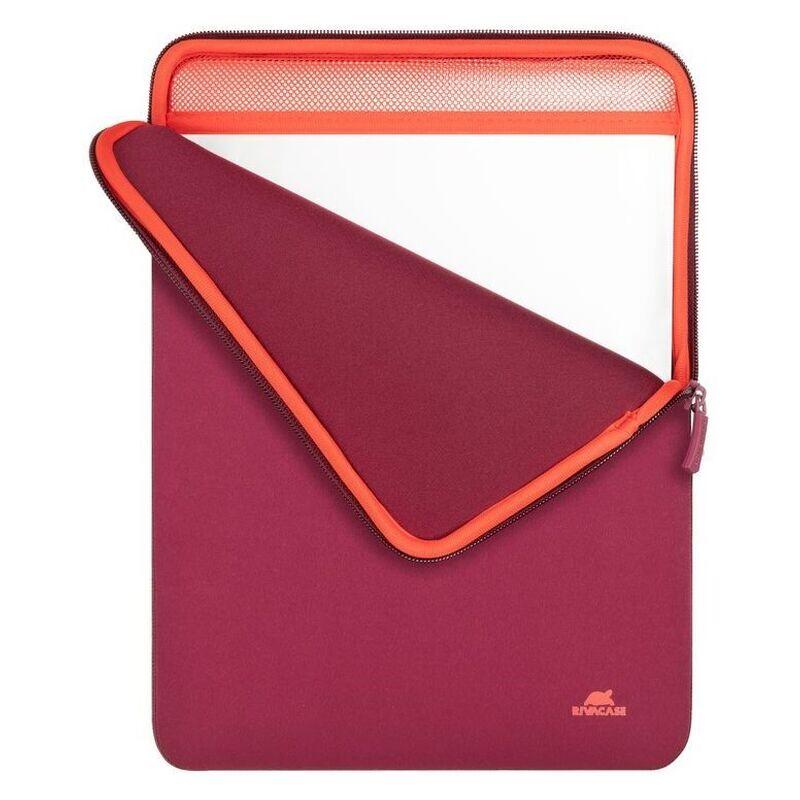 Rivacase 13.3" to 14" Anti-Shock Laptop Sleeve for Apple MacBook - Burgundy (5223)