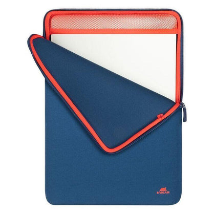 Rivacase 13.3" to 14" Anti-Shock Laptop Sleeve for Apple MacBook - Dark Blue (5223)