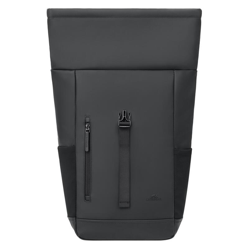 Rivacase 17L Eco Roll-Top Backpack - Black (7826)