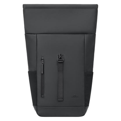 Rivacase 17L Eco Roll-Top Backpack - Black (7826)
