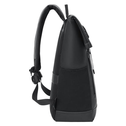 Rivacase 17L Eco Roll-Top Backpack - Black (7826)