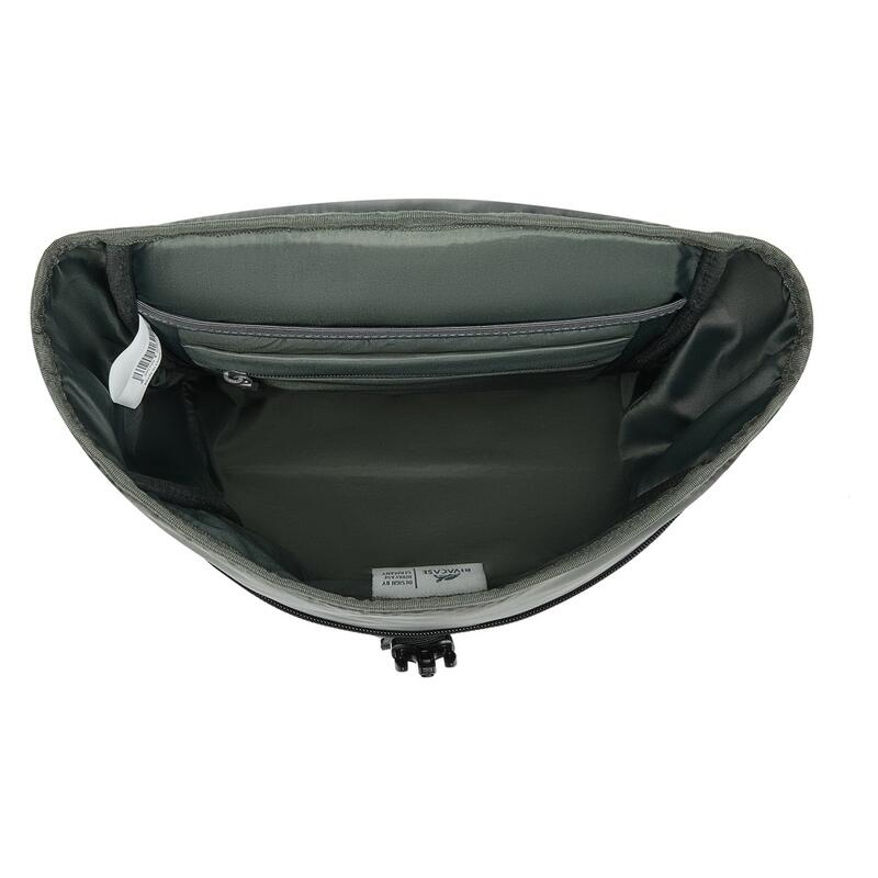Rivacase 17L Eco Roll-Top Backpack - Black (7826)