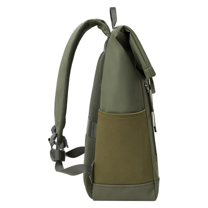 Rivacase 17L Eco Roll-Top Backpack - Olive (7826)