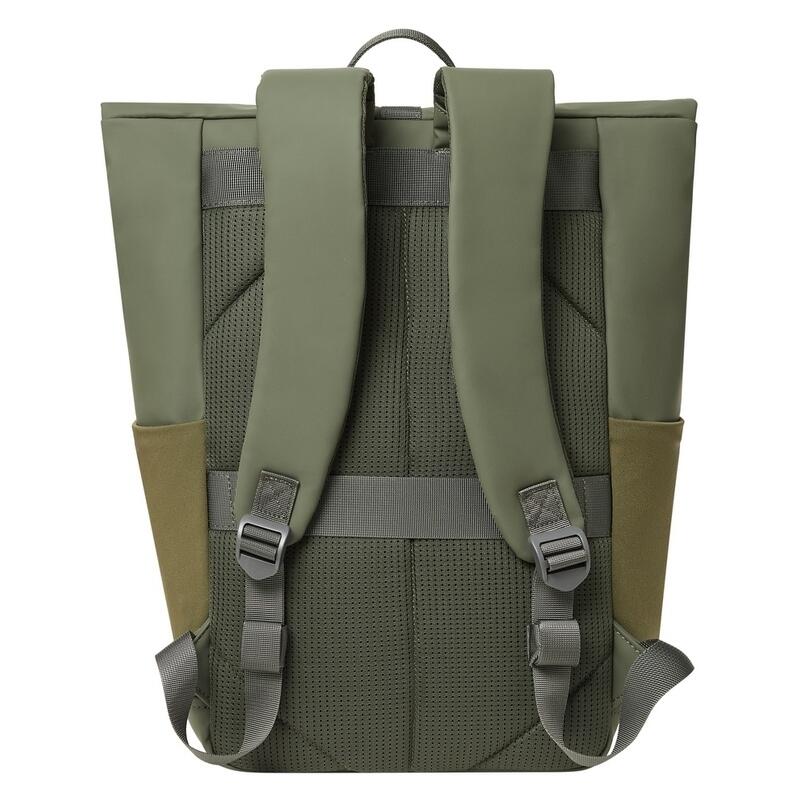 Rivacase 17L Eco Roll-Top Backpack - Olive (7826)