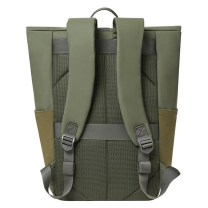 Rivacase 17L Eco Roll-Top Backpack - Olive (7826)