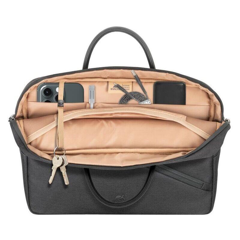 Rivacase 14" Eco Laptop Bag - Black (8124)