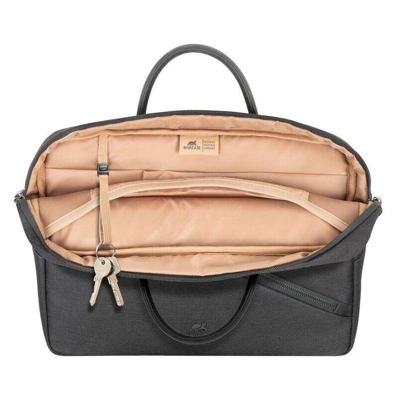 Rivacase 14" Eco Laptop Bag - Black (8124)