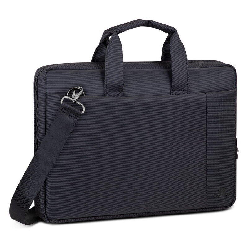 Rivacase 15.6" Laptop Bag with Shoulder Strap - Black (8231)