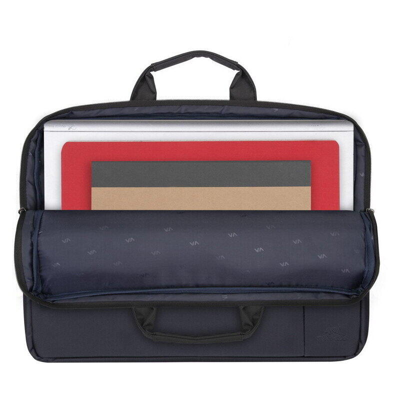 Rivacase 15.6" Laptop Bag with Shoulder Strap - Black (8231)