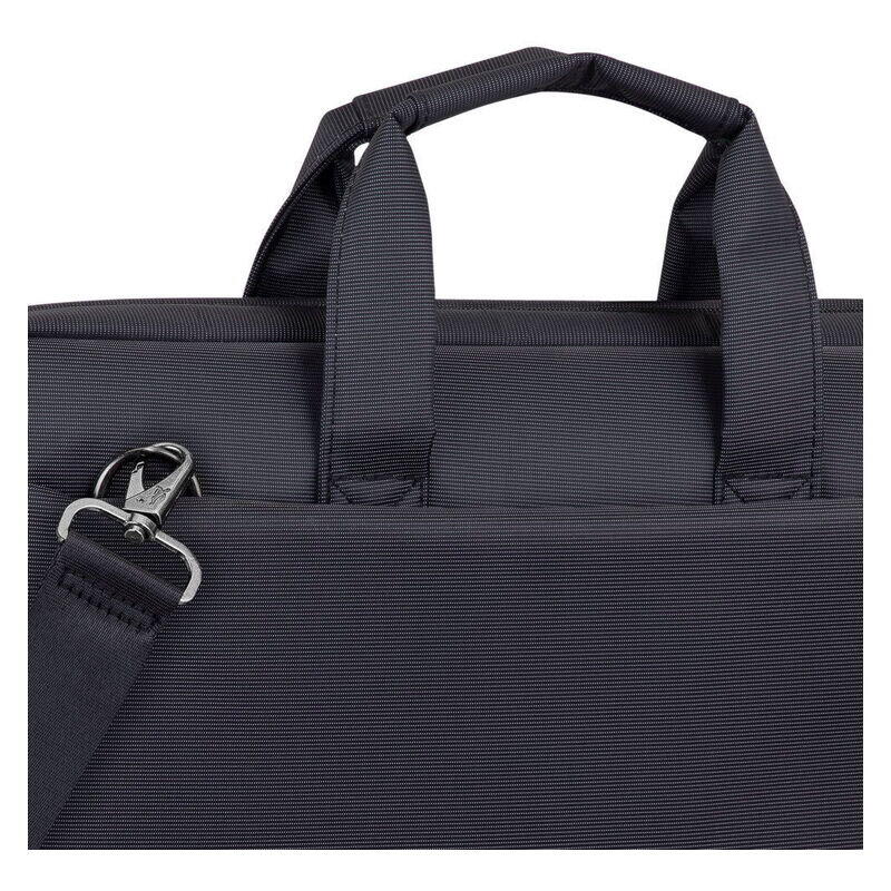 Rivacase 15.6" Laptop Bag with Shoulder Strap - Black (8231)