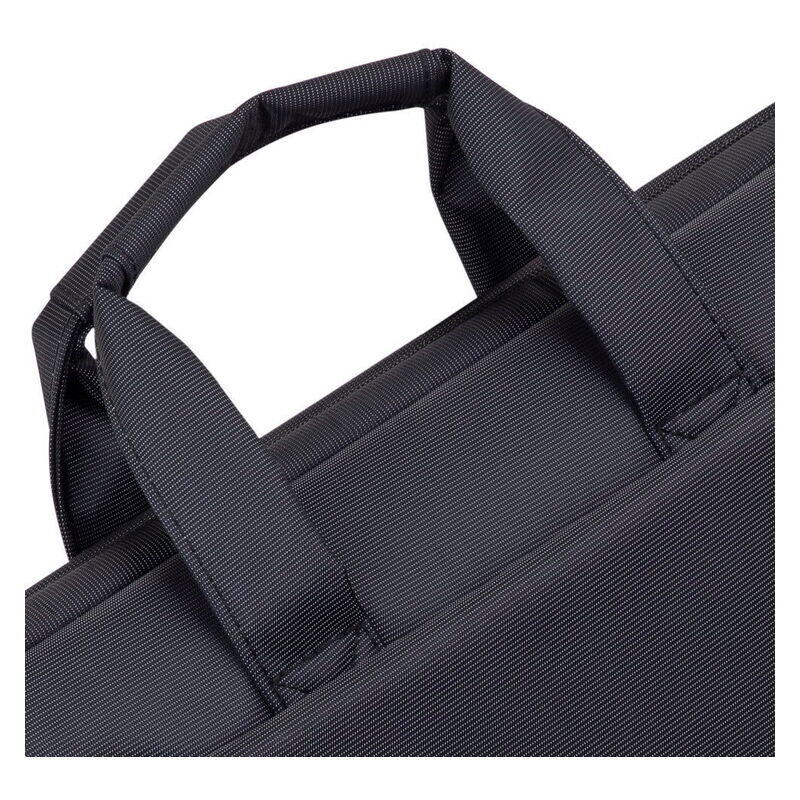 Rivacase 15.6" Laptop Bag with Shoulder Strap - Black (8231)