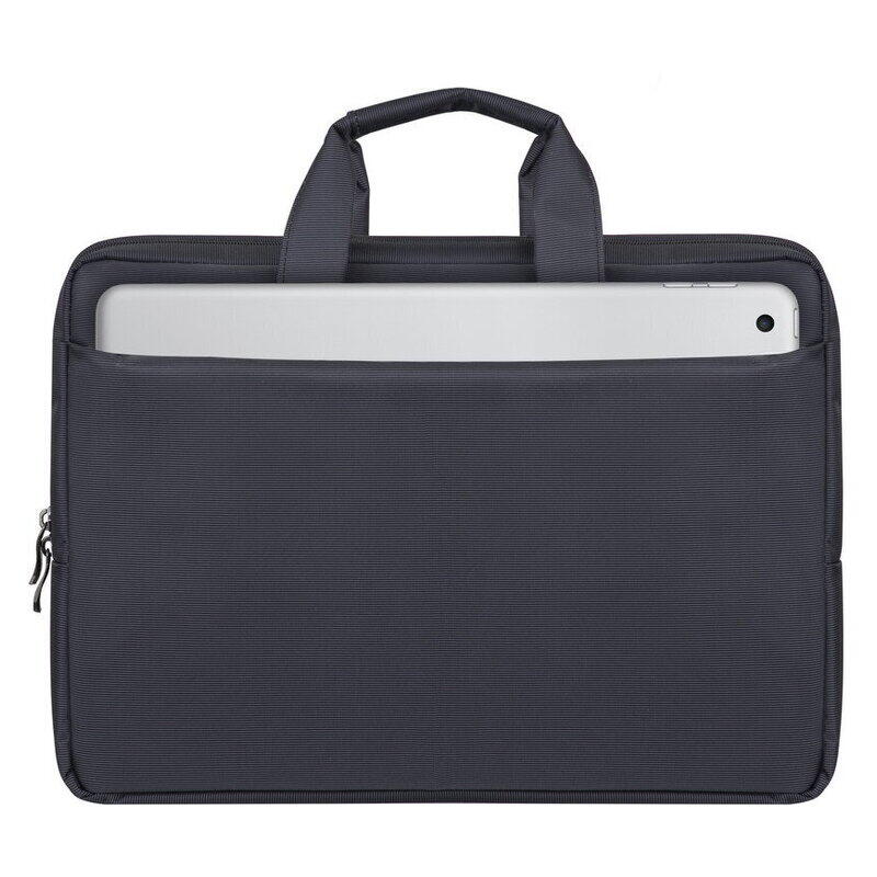 Rivacase 15.6" Laptop Bag with Shoulder Strap - Black (8231)