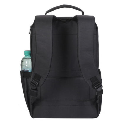 Rivacase 15.6" Central Water-Resistant Laptop Backpack - Black (8262)