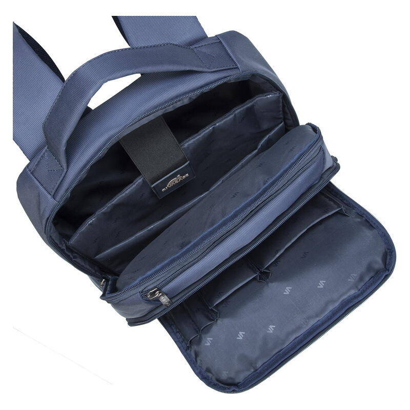 Rivacase 15.6" Central Water-Resistant Laptop Backpack - Blue (8262)
