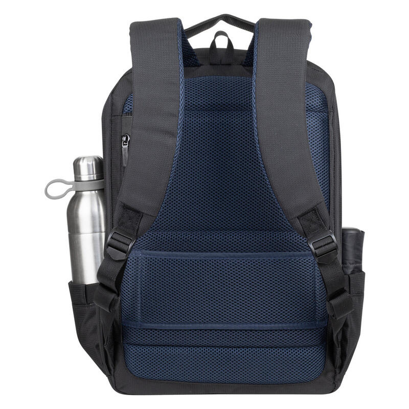 Rivacase 17.3" Eco Water-Resistant Laptop Backpack - Black (8460)