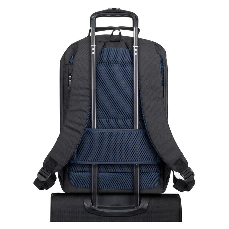 Rivacase 17.3" Eco Water-Resistant Laptop Backpack - Black (8460)