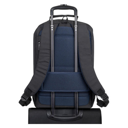Rivacase 17.3" Eco Water-Resistant Laptop Backpack - Black (8460)