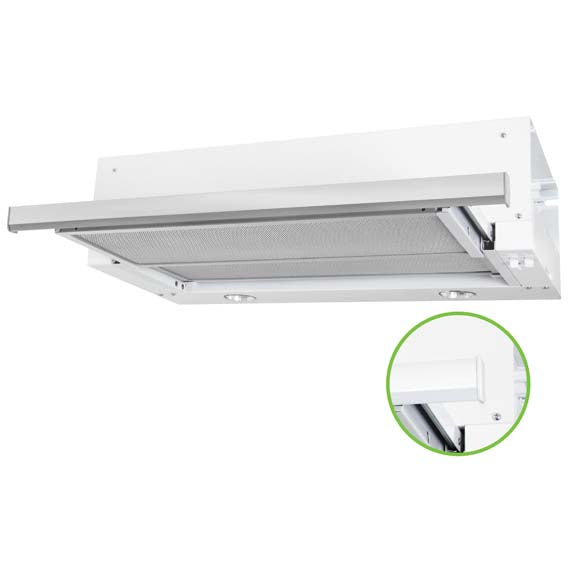 Robin Hood 60cm Slide Out Rangehood - Stainless Steel