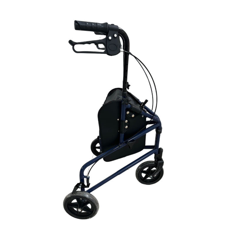 Zoom Mobility 3 Wheel Rollator - Blue