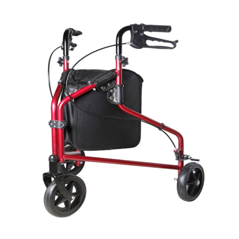 Zoom Mobility Folding Rollator - Red