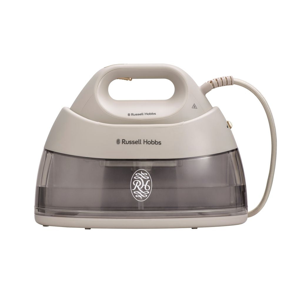 Russell Hobbs Fabric Luxe Iron & Steam Generator Station - Stone
