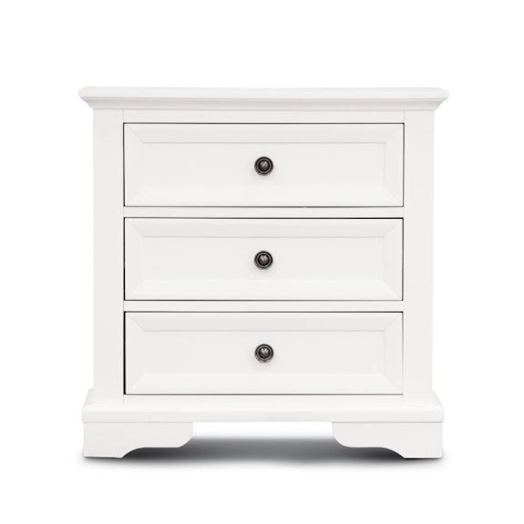 Sala 4 Piece King Bedroom Suite with Tallboy - White
