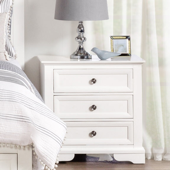 Sala 4 Piece King Bedroom Suite with Tallboy - White