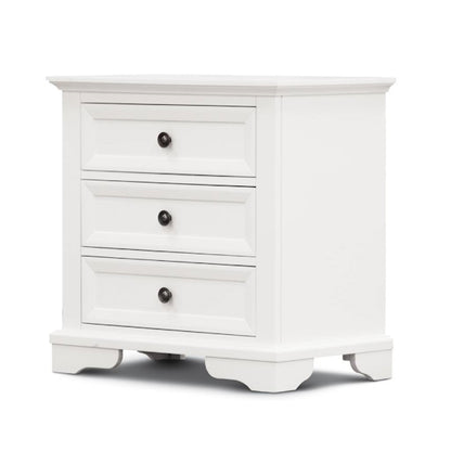 Sala 4 Piece Queen Bedroom Suite with Dresser and Mirror - White