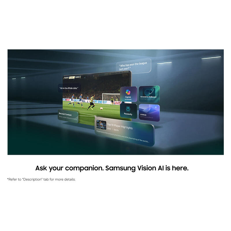 Samsung 100" R85H Micro RGB Smart 4K AI TV (2026)