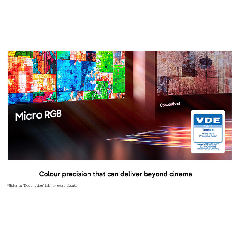 Samsung 100" R85H Micro RGB Smart 4K AI TV (2026)
