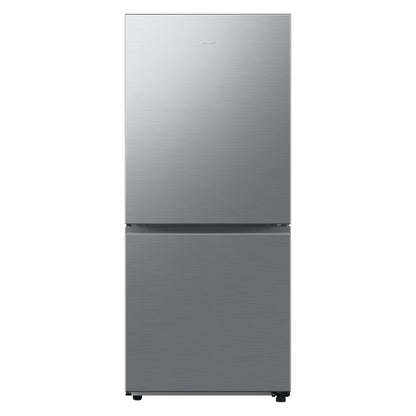 Samsung 458L Bottom Mount Fridge Freezer - Silver