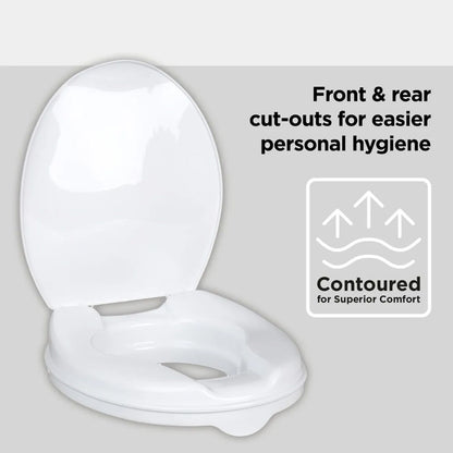 Homecraft Savannah 50mm Raised Toilet Seat with Lid