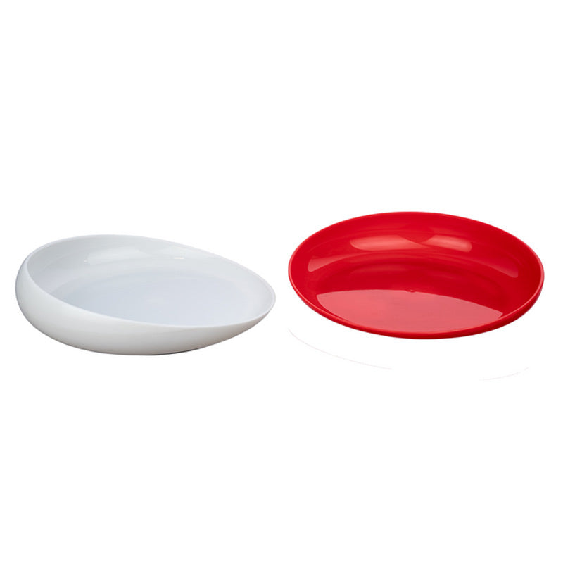 Homecraft Round Scoop Dish - Red