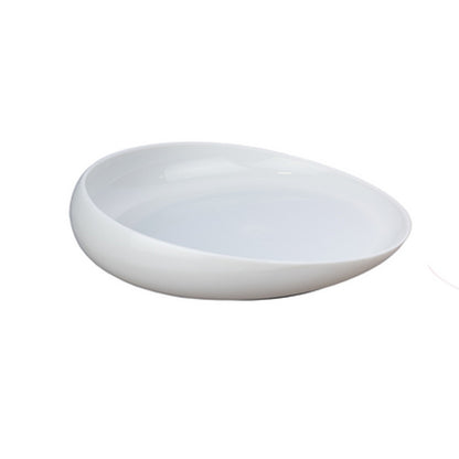 Homecraft Round Scoop Dish - Ivory