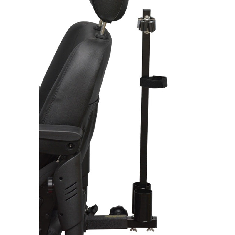 Top Gun Scooter Accessory Crutch Holder - Black